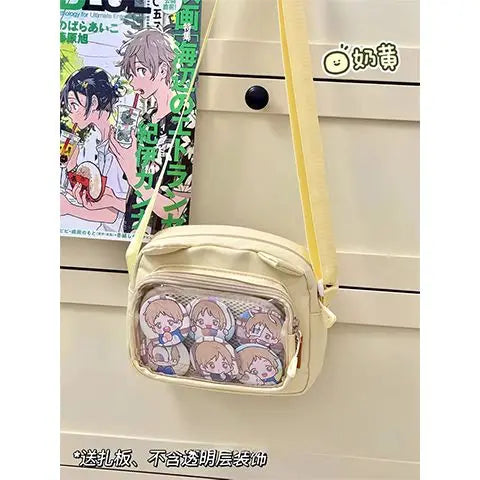 01-Transparent bag - cartoons
