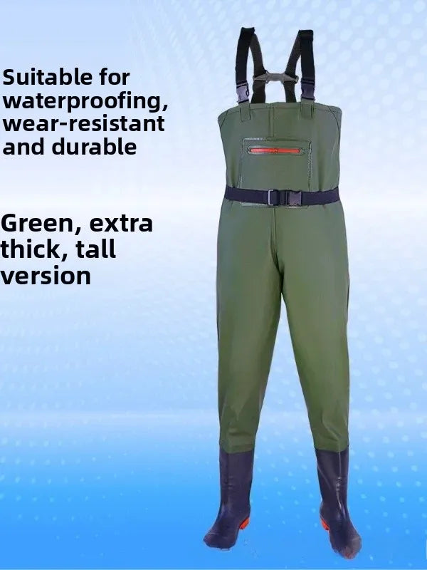 00-Stivali da pesca Impermeabile con Ginocchiere Rinforzate