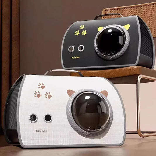 14-Trasportino|Zaino  Premium in Pelle per Animali Domestici