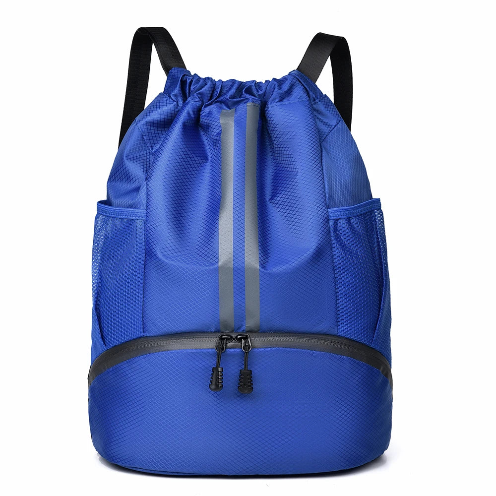 01-Zaino Palestra Unisex Impermeabile – Scomparto Bagnato/Asciutto