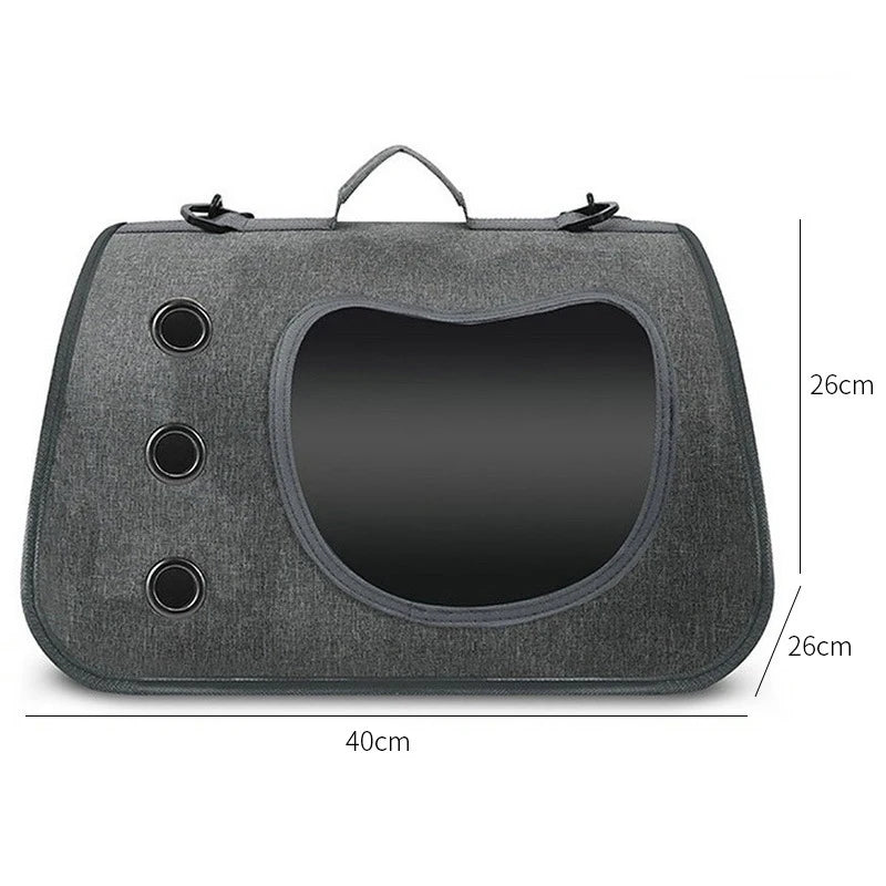 001-Portable Cat Carrier for Small Pets