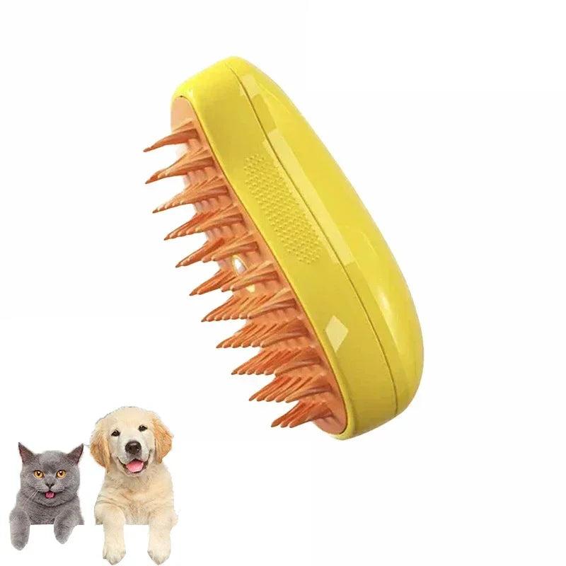 13-Steam Brush for Dogs and Cats – Cleaning, Massage, and Wellness 🐾