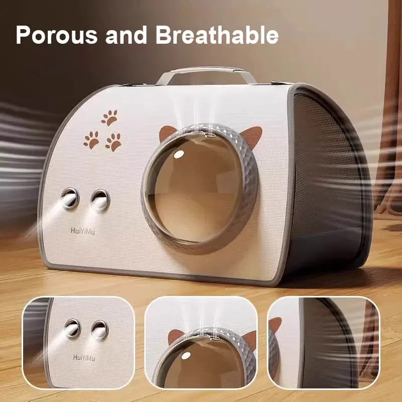 14-Trasportino|Zaino  Premium in Pelle per Animali Domestici