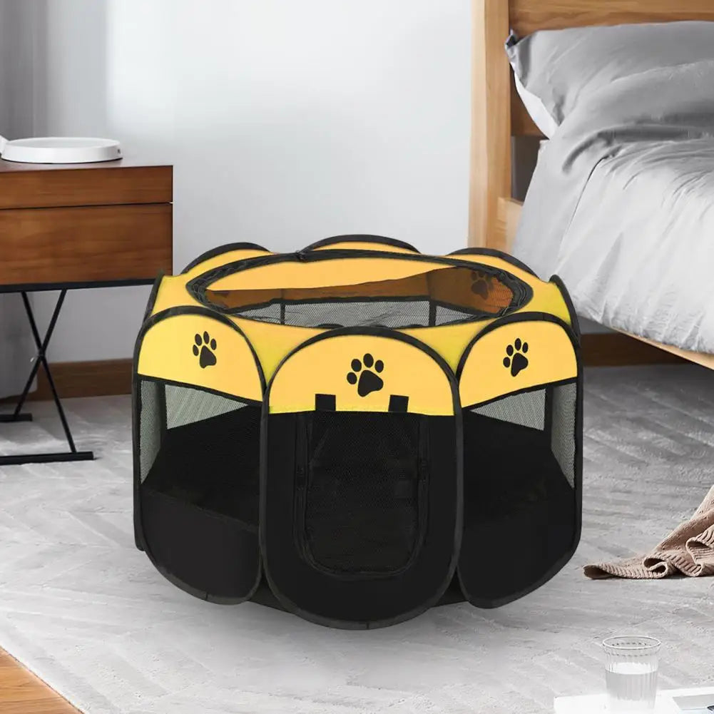 18a-Gabbia Ottagonale 73x43 cm per Cuccioli Gattini e Pulcini