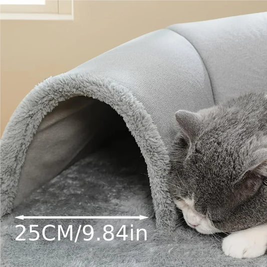 001-aCuccia| Tunnel per gatti 3 in 1:  per gatti  conigli e criceti