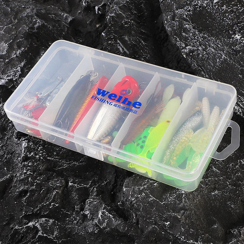 26-78 Piece Fishing Lure Kit Complete Set.