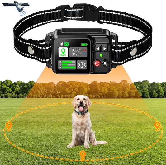 001-aCollare|Recinto Invisibile GPS per Cani: Collare Wireless IPX7 2000m