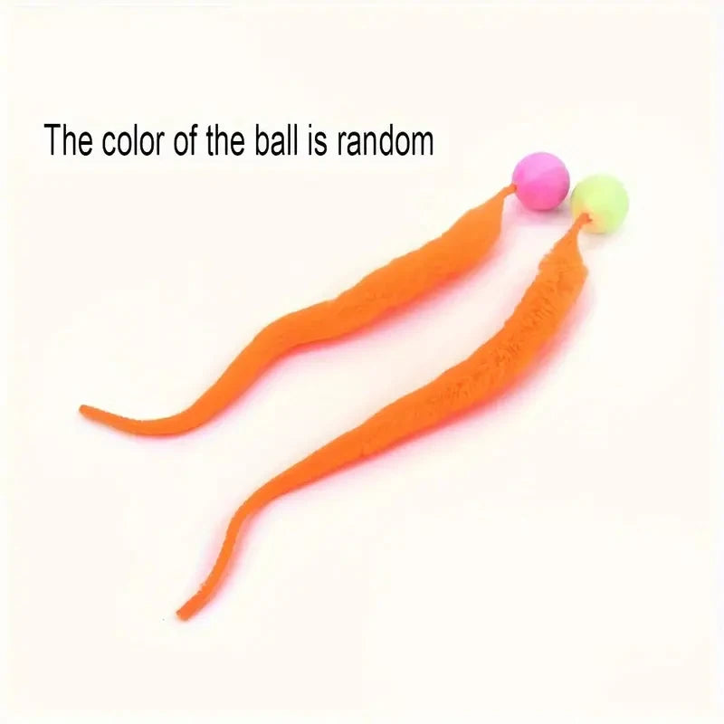 04-Colorful interactive stretchy pet toy.