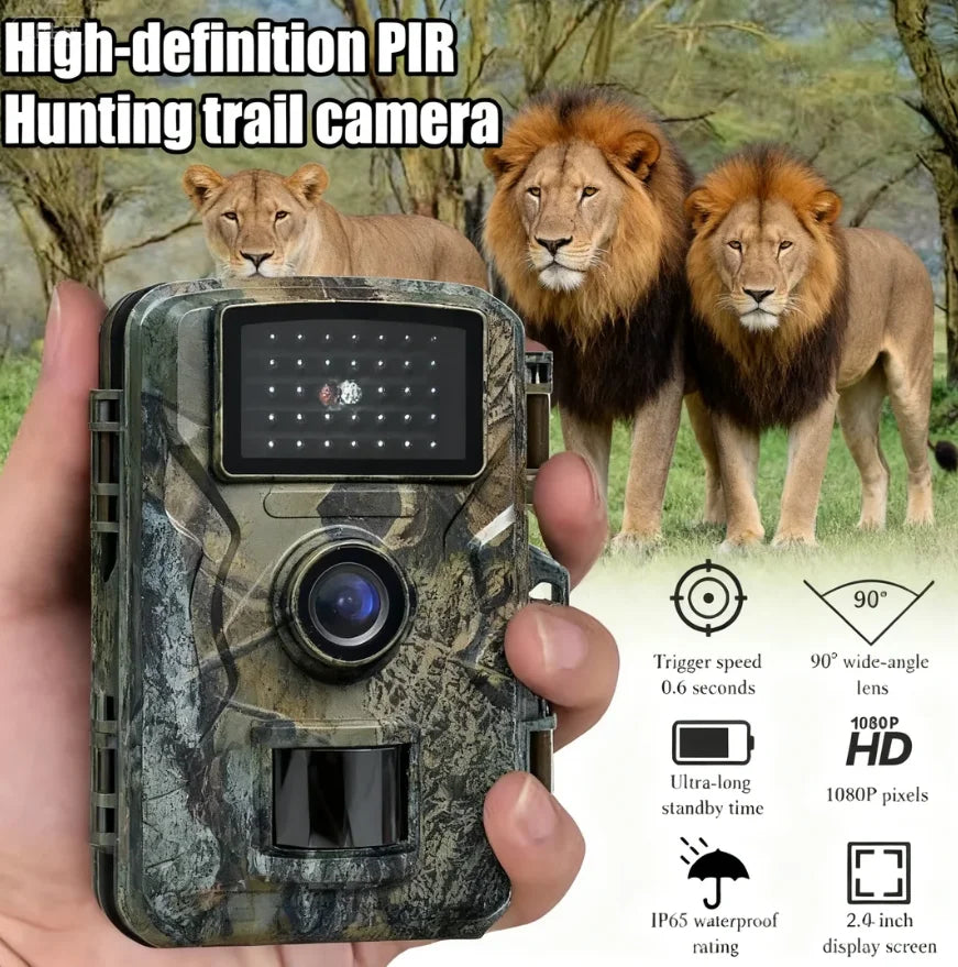 00-Lifestyle| Trail Camera 1080P IP66: Fototrappola Notturna outdoor