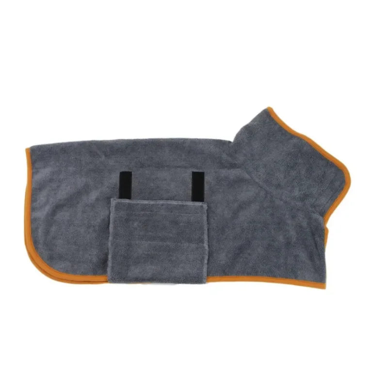 13-Soft as a caress, useful as a kiss! Super Absorbent Bathrobe for Happy Dogs 🛁💙