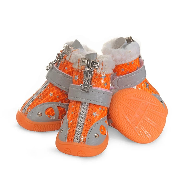 08a-Non-slip waterproof dog shoes