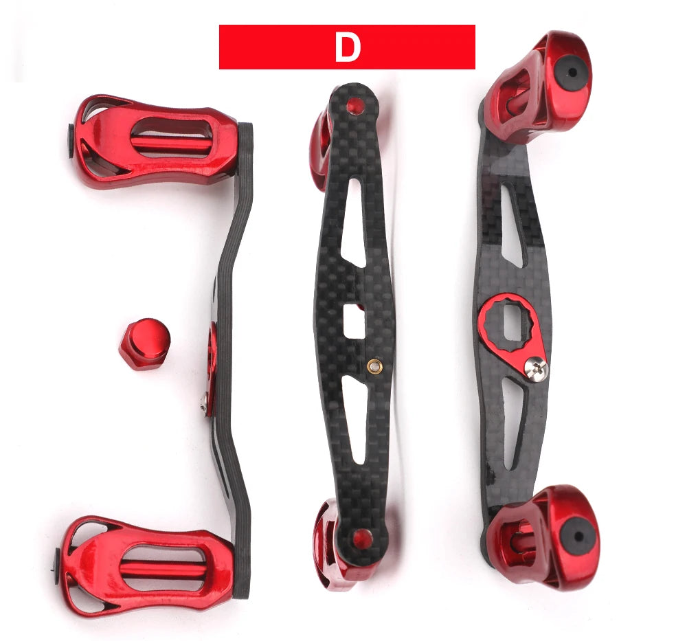 23-ROLLFISH Carbon Fiber Reel Handle Lightweight 19-29g.