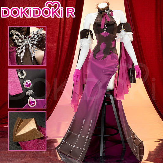 90-Costume Cosplay Kafka Star Rail Honkai Donna