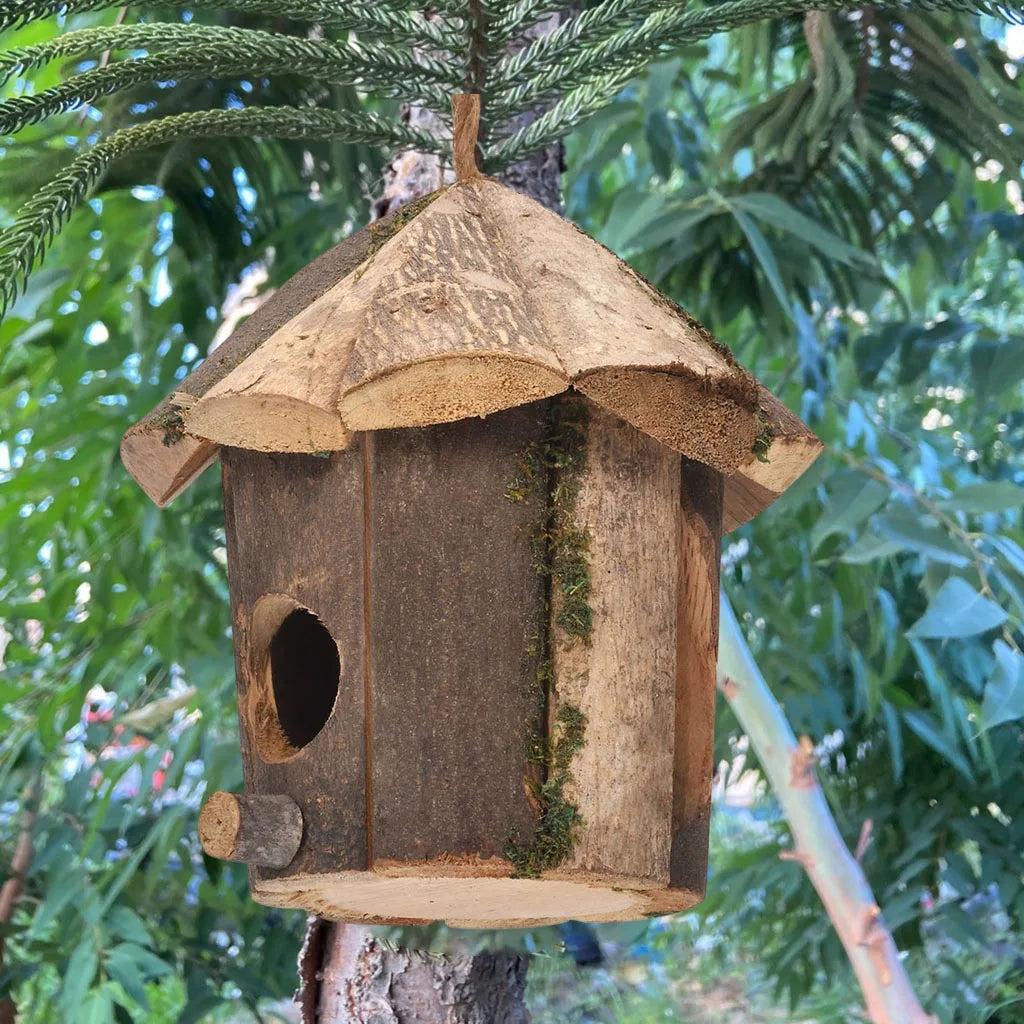27-Handmade Mini Hummingbird House