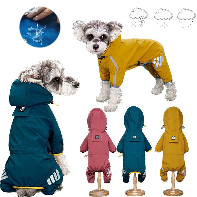 07-Petwear|Vestitino impermeabile per il tuo cane.