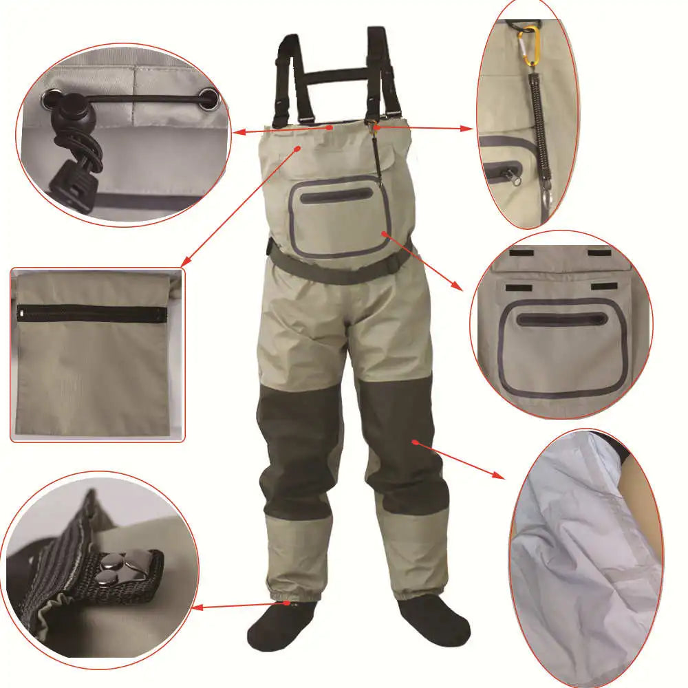 24a-Fly Fishing Chest Waders.