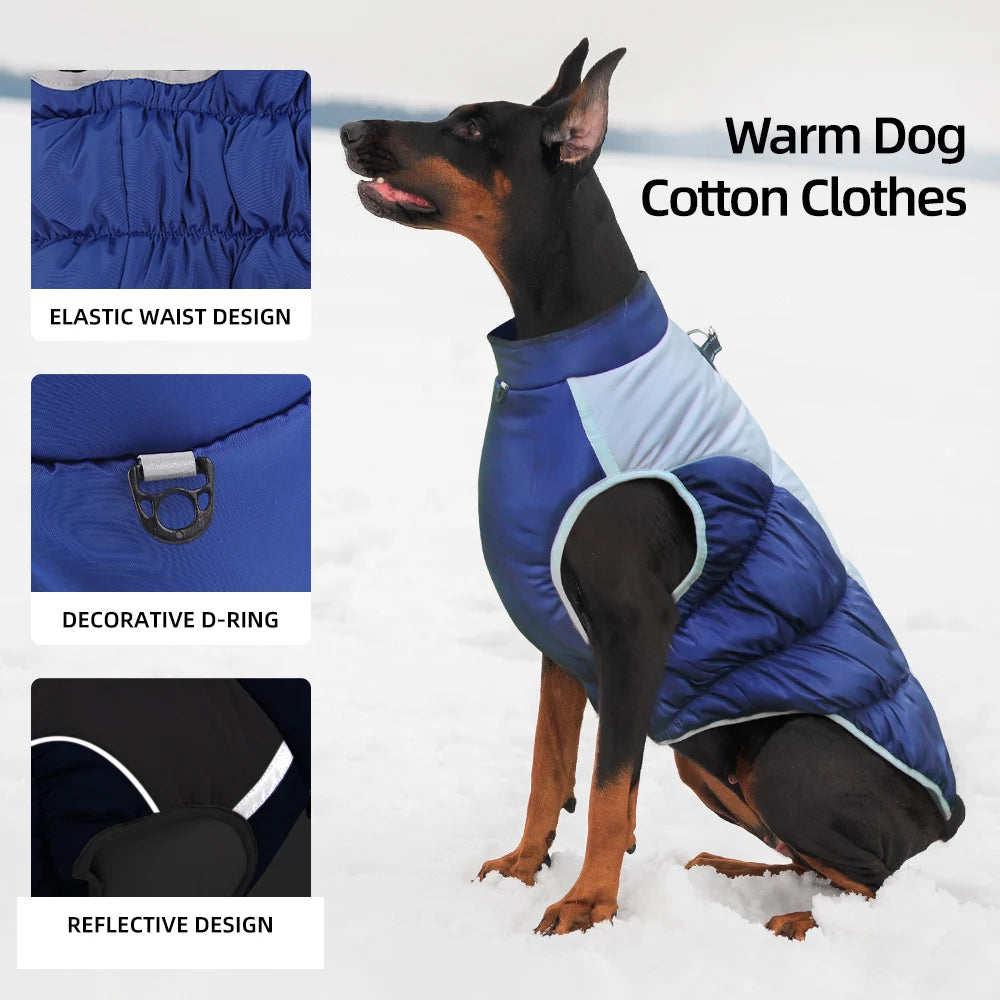 07-Waterproof dress for medium and large dogs. 