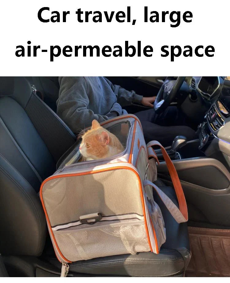 14-Shoulder bag-carrier for dogs and cats.