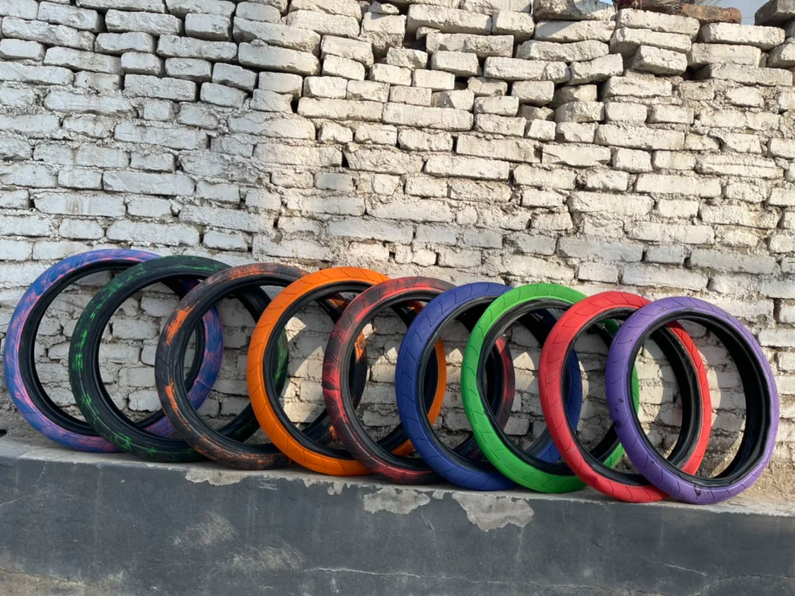 00-aPneumatici BMX Freestyle 20x2.5 – Grip Estremo e Colori Glitch