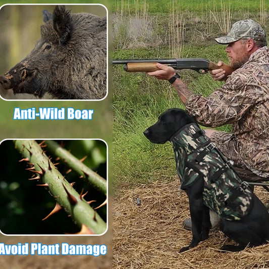 00-Gilet Protettivo Cani Caccia Cinghiale in Towex | Armatura Faithshield