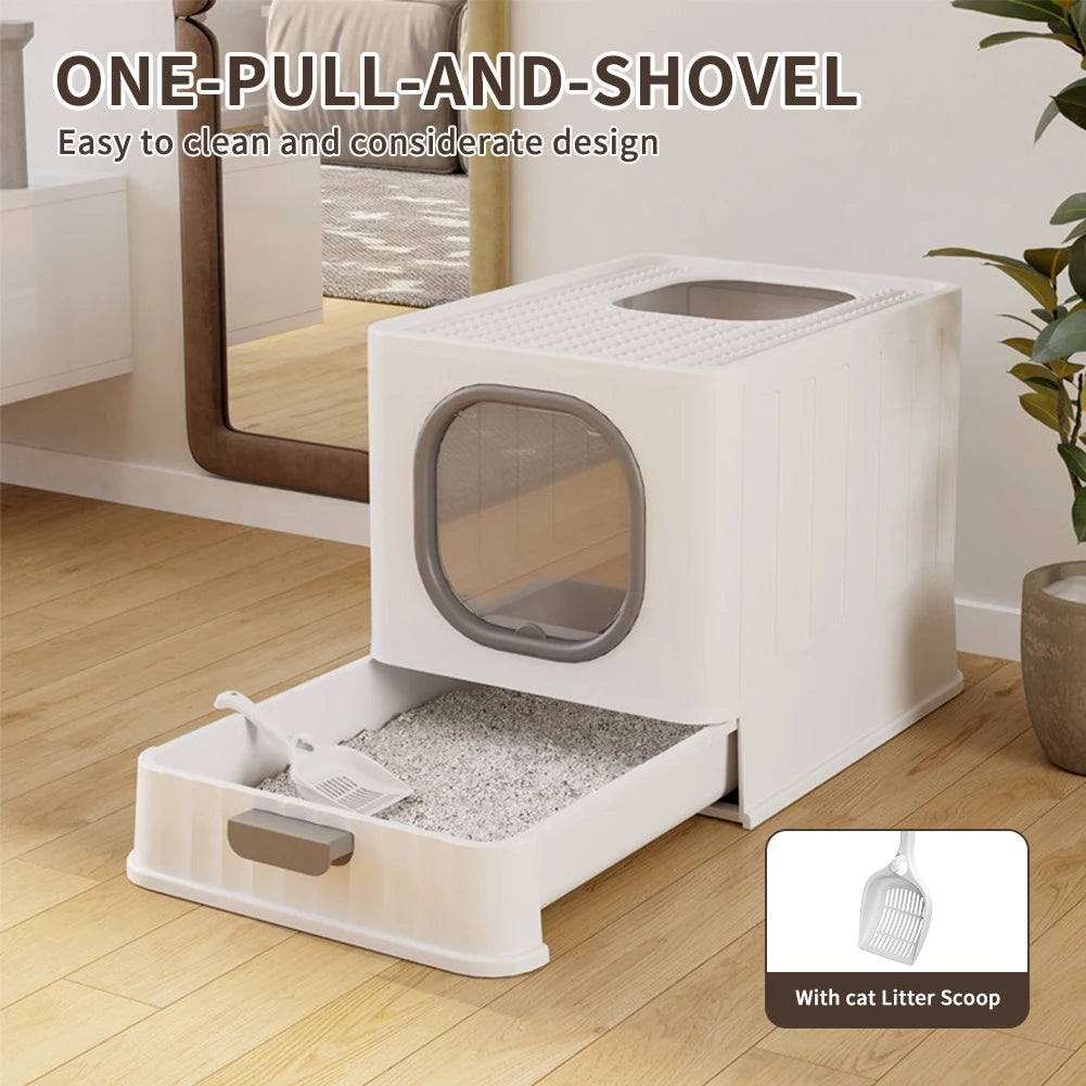 001-aLettiera  spaziosa per gatti di grandi dimensioni, max. Carico 15 kg