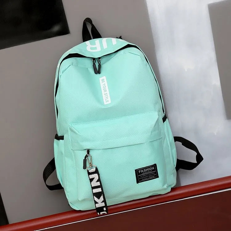 01-Zaino scuola unisex – capiente, leggero e alla moda 🎒
