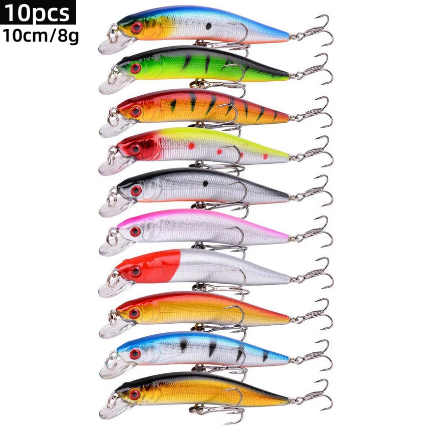 26-Fishing Lures Kit esche artificiali
