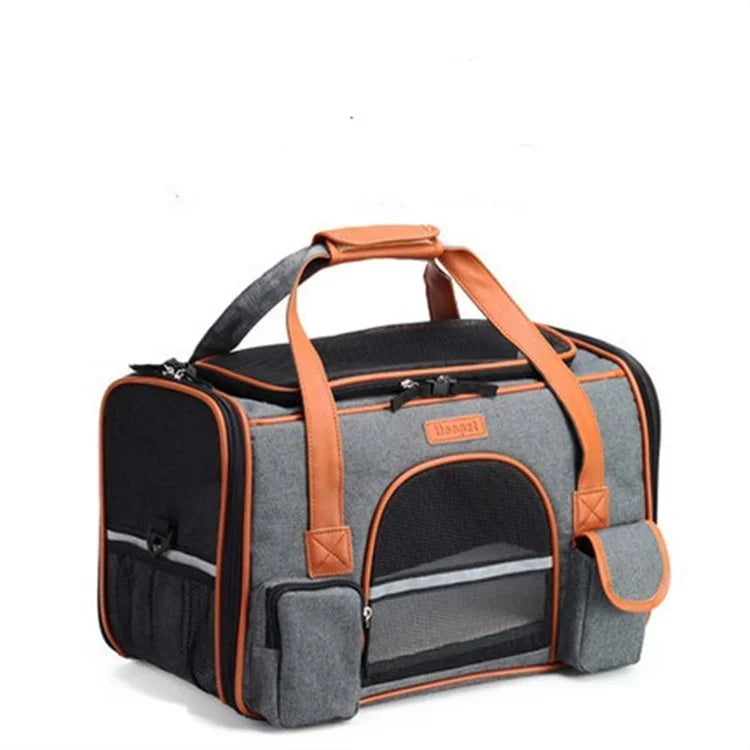14-Shoulder bag-carrier for dogs and cats.