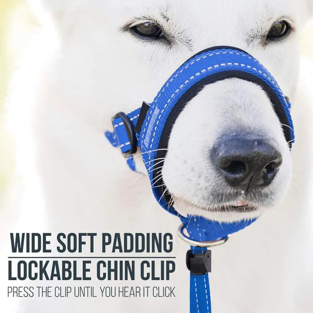 09-Adjustable anti-bark muzzle for dogs.