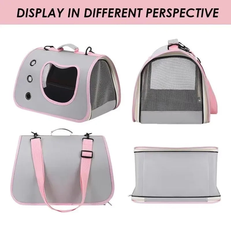 001-Portable Cat Carrier for Small Pets