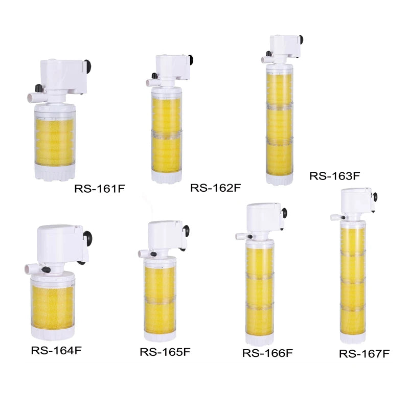 25-3 in 1 Multifunction Aquarium Filter Pump 220V – Filtration, Oxygenation and Circulation.