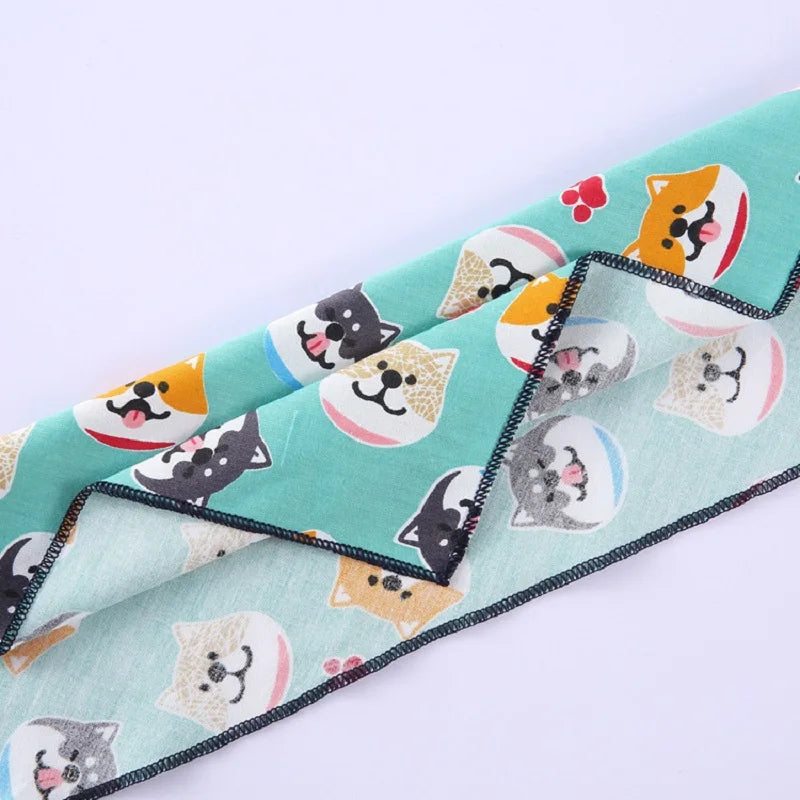 05-Collare Bandana per Cani Mini – Morbido e Colorato