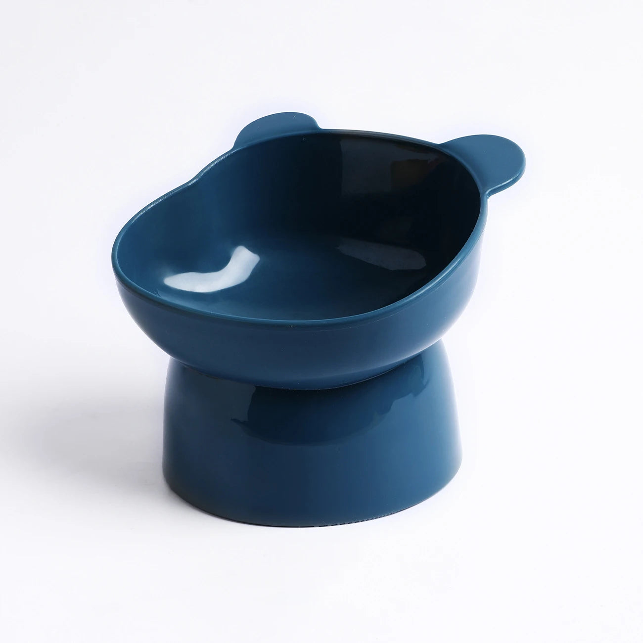 08-Anti-regurgitation tilted bowl – Bear design, ideal for cats.