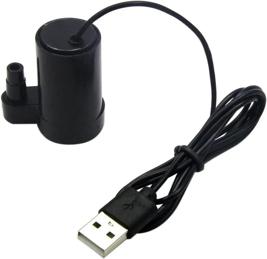 25-Pompa ad Acqua Subacquea Mini DC 3-5V USB