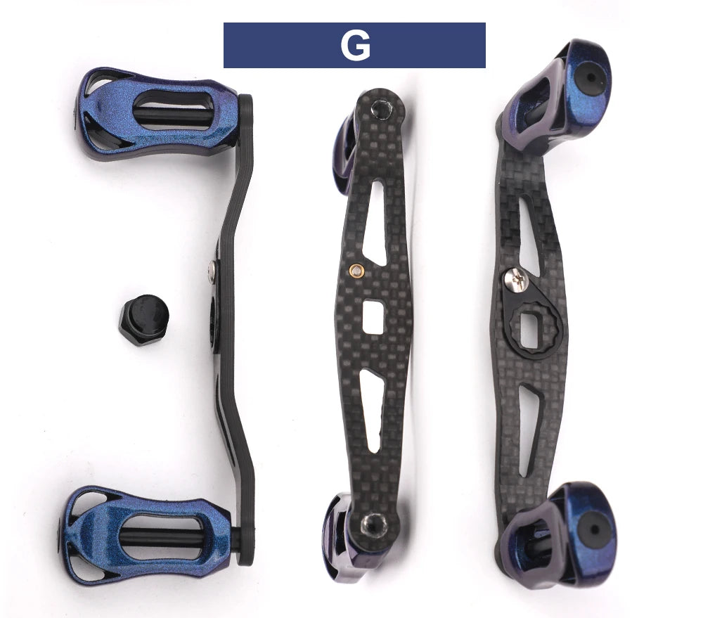 23-ROLLFISH Carbon Fiber Reel Handle Lightweight 19-29g.