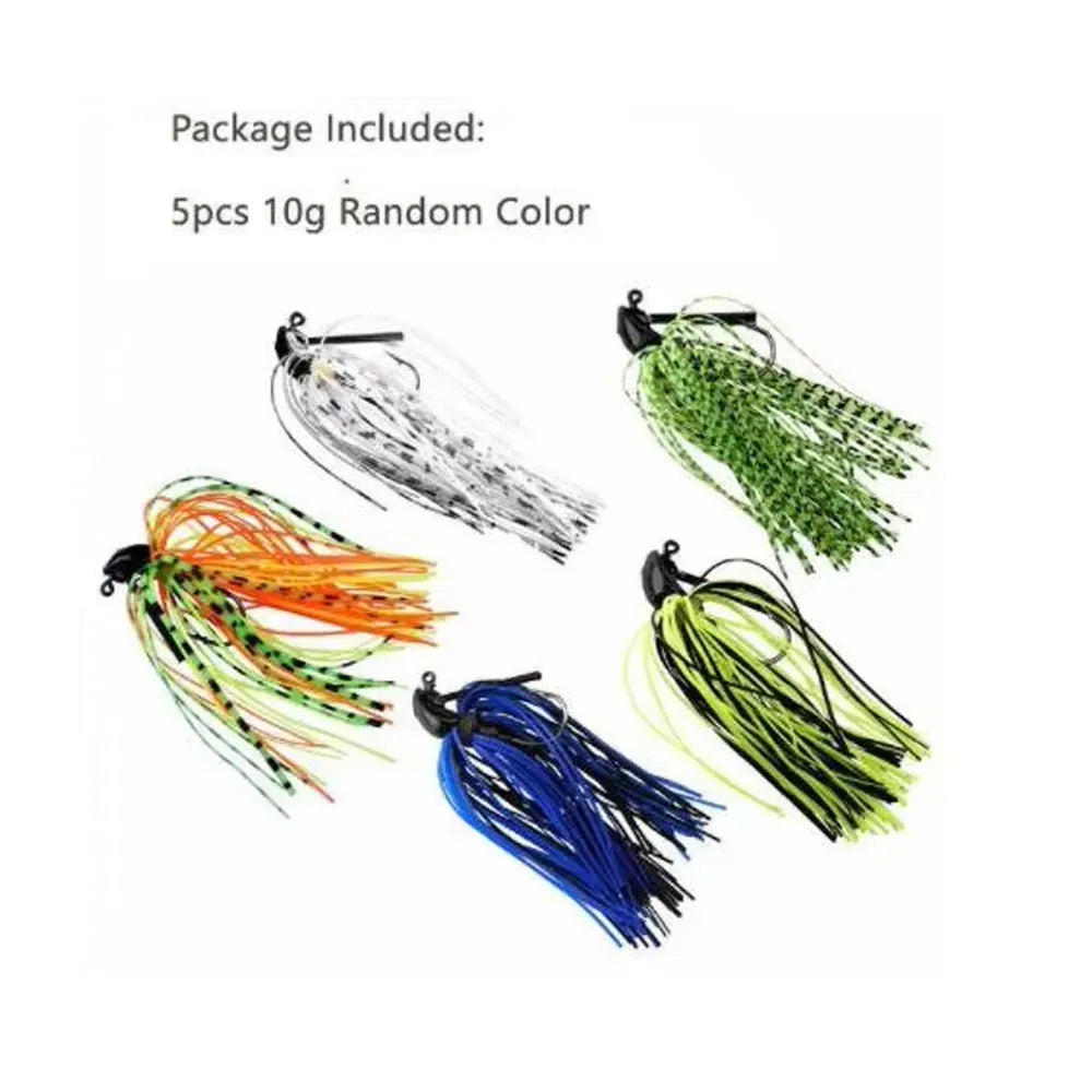 26-🎣 Esche da Pesca THKFISH Artigianali con Filo Resistente – 7g, 10g, 14g