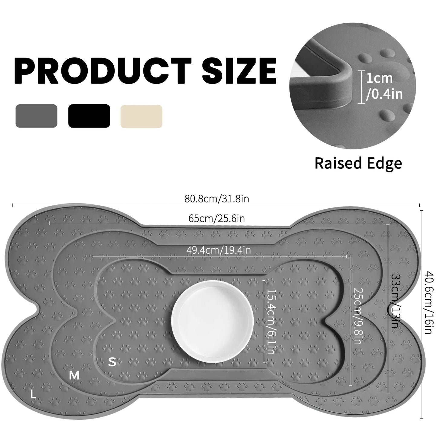 18-Silicone containment mat.