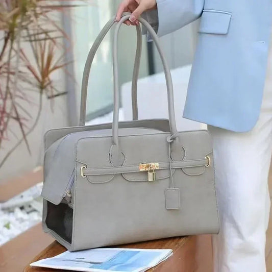 14-Trasportino elegante per cani e gatti – Borsa da viaggio⚠️