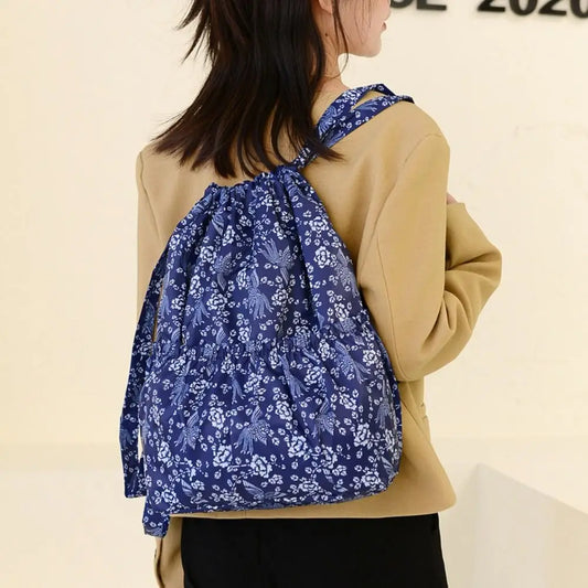 01-Zaino Borsa Pieghevole Impermeabile – Spesa & Tempo Libero 🌸