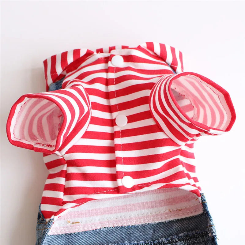 07-Vestito per animali di piccola taglia gatti e cani