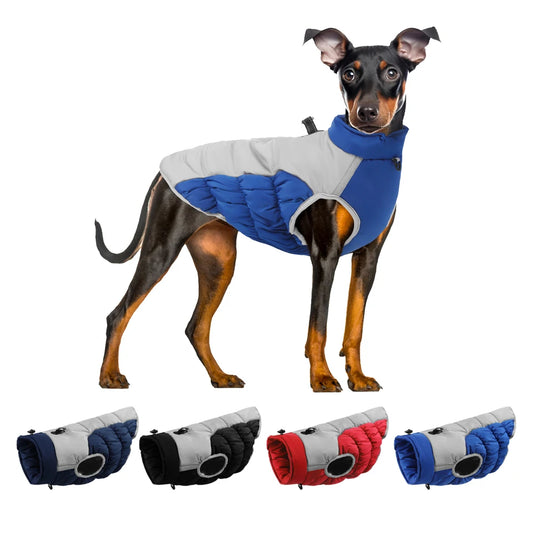 07-Vestito impermeabile per cani di media e grande taglia.