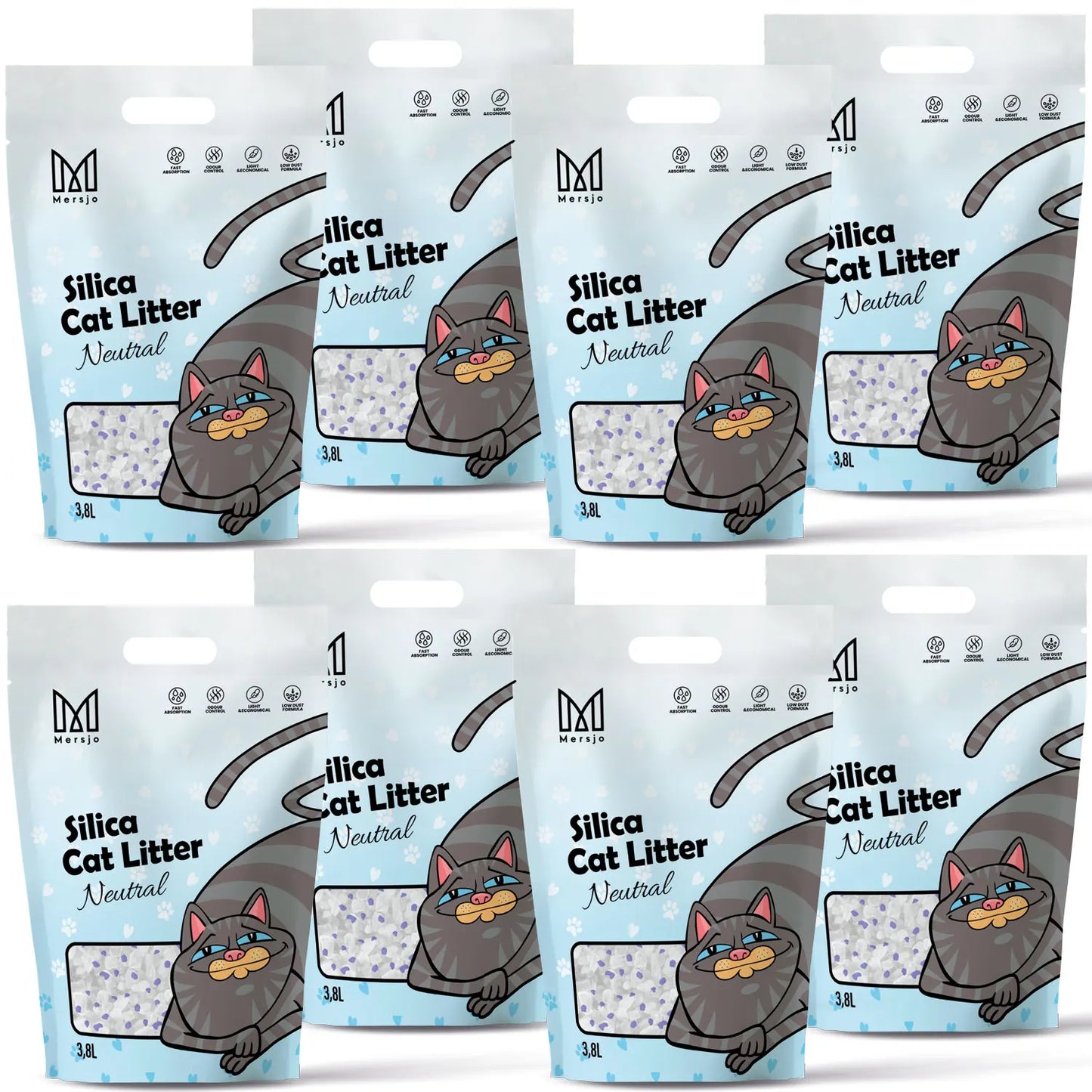 15a-Agglomerante per gatti bio| antiallergico  antibatterico  naturale