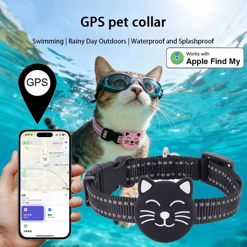 00-Localizzatore GPS Cani e Gatti Impermeabile - Compatibile Apple