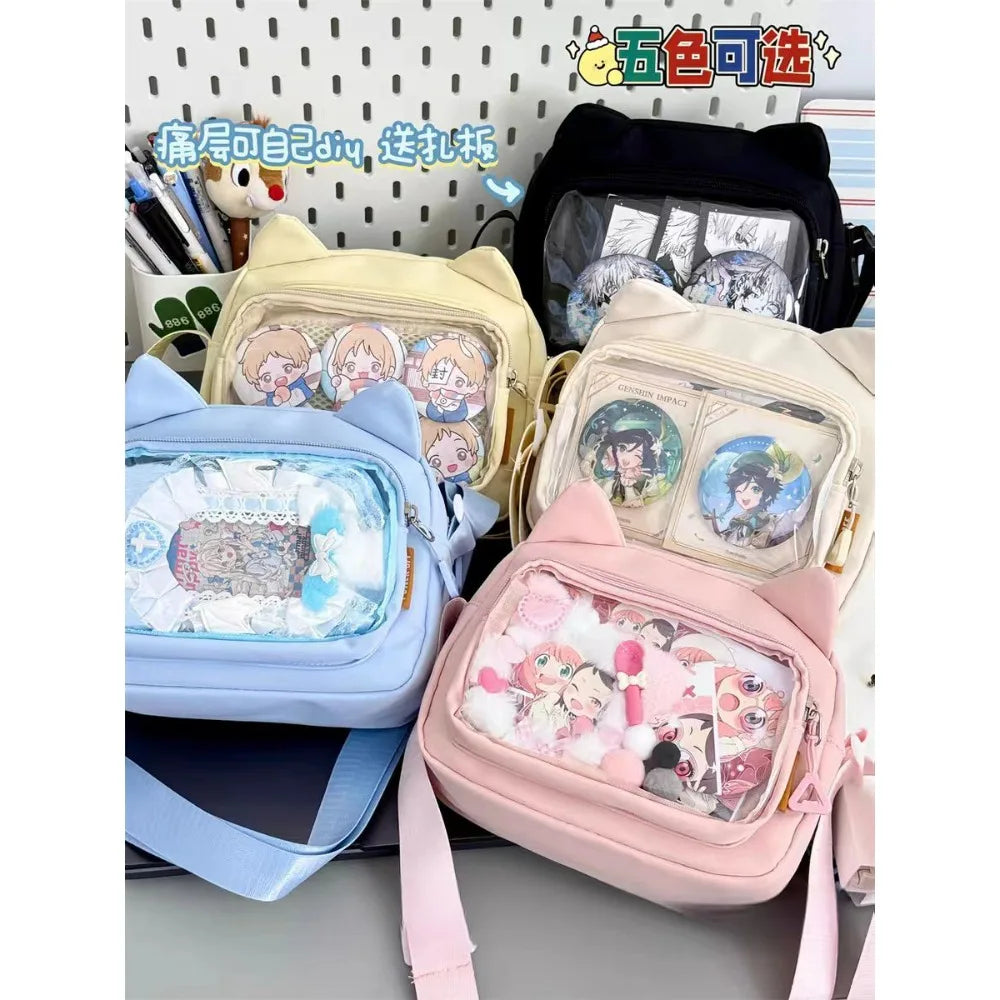01-Transparent bag - cartoons