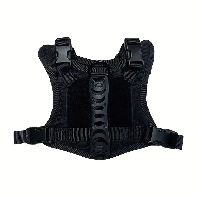 03-Adjustable Tactical Vest for Small Dogs – Outdoor &amp; Training