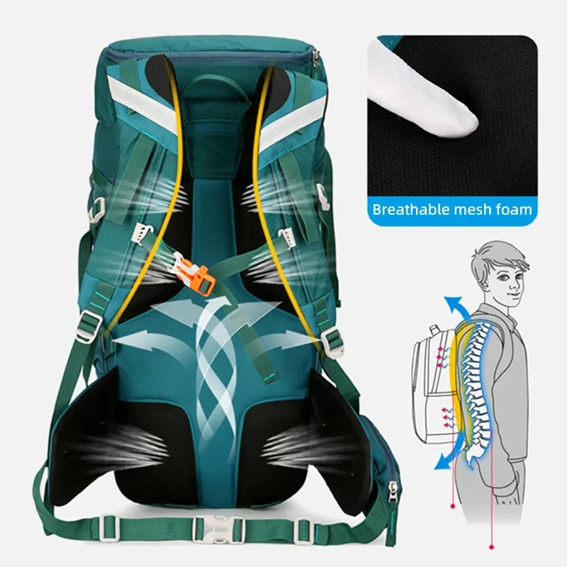 01-Large capacity climbing backpack.