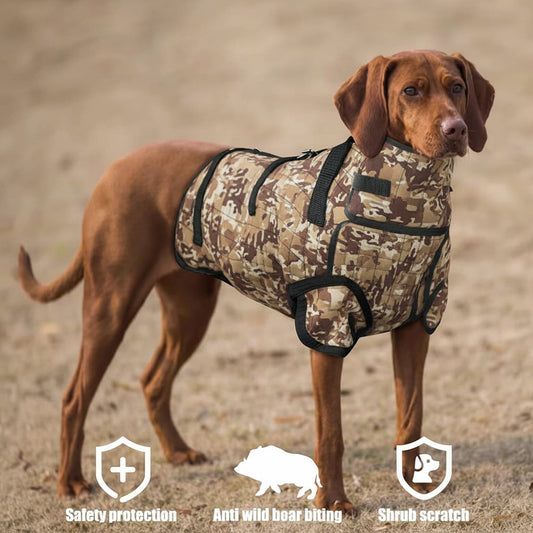 00-Gilet Protettivo Cani Caccia Cinghiale in Towex | Armatura Faithshield