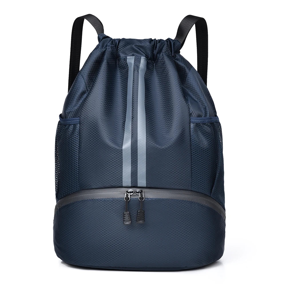01-Zaino Palestra Unisex Impermeabile – Scomparto Bagnato/Asciutto