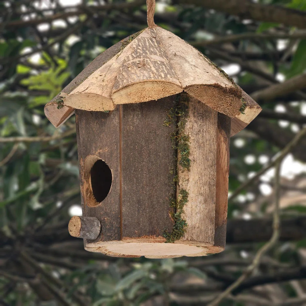 27-Handmade Mini Hummingbird House