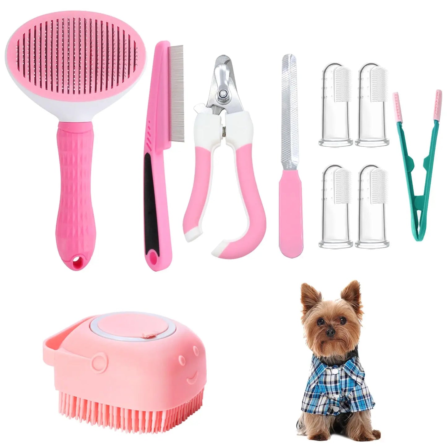 13-in-1 Grooming Kit for Dogs and Cats – Complete At-Home Care